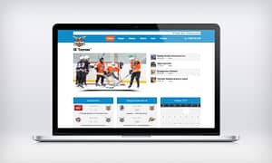 Сайт хоккейной команды